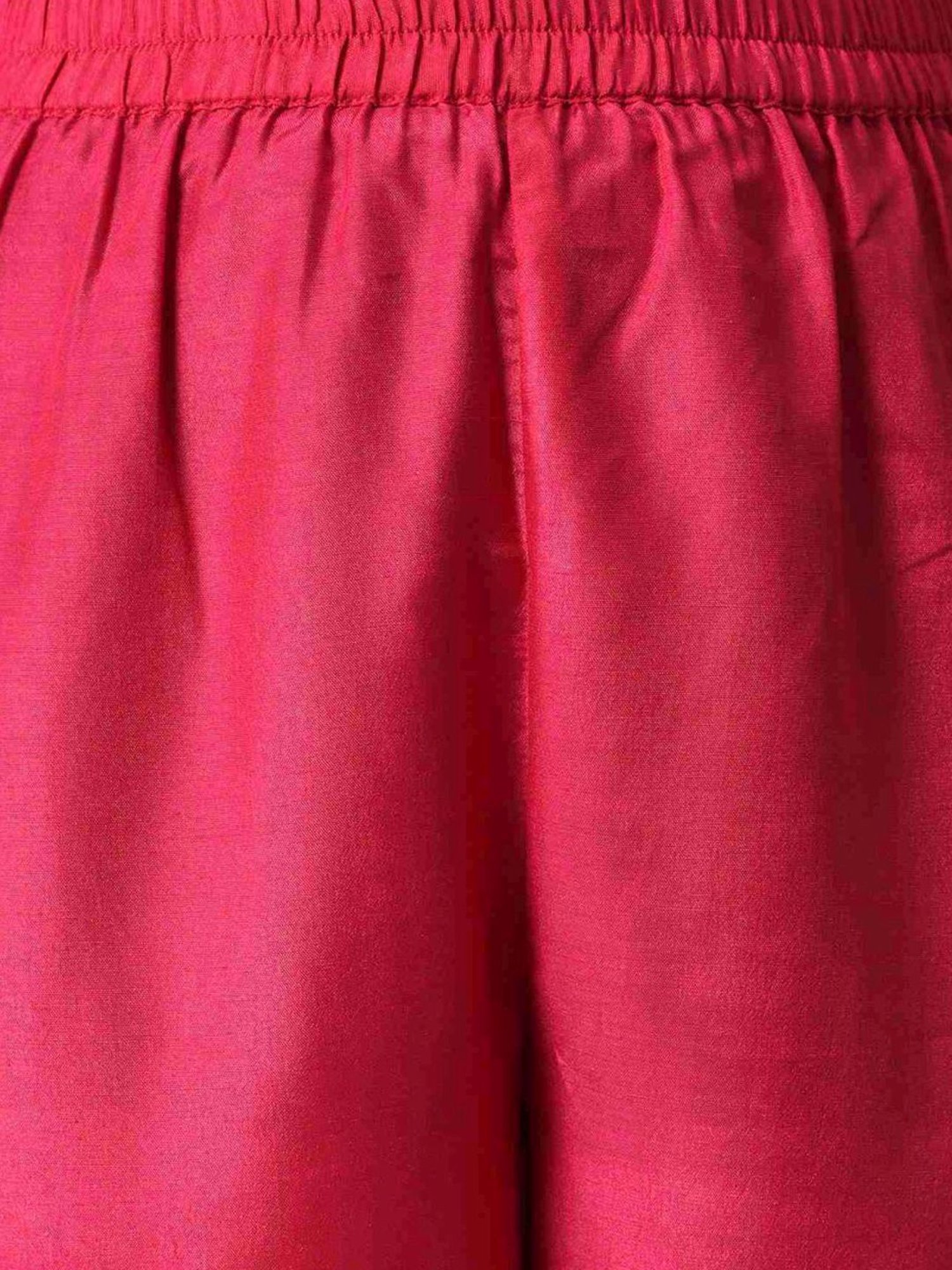 Aurelia Kids Blue & Red Embroidered Kurta Set