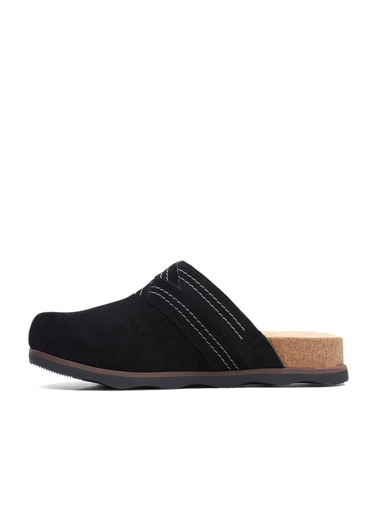 Clarks Women's Brynn Glide Black Mule Shoes