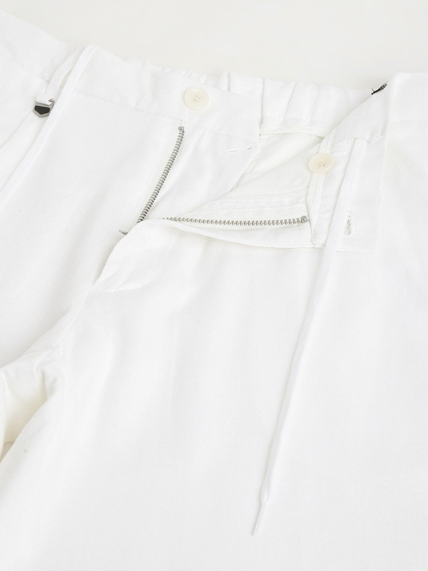 Antony Morato Cream Carrot Fit Texture Trousers