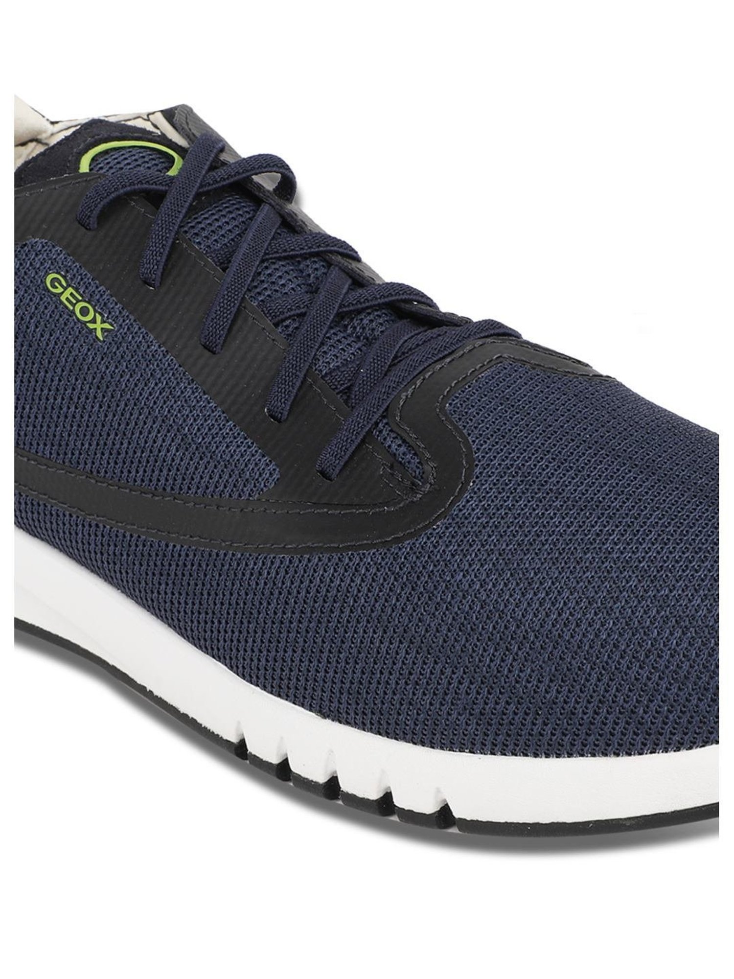 Geox Men's Navy Casual Sneakers