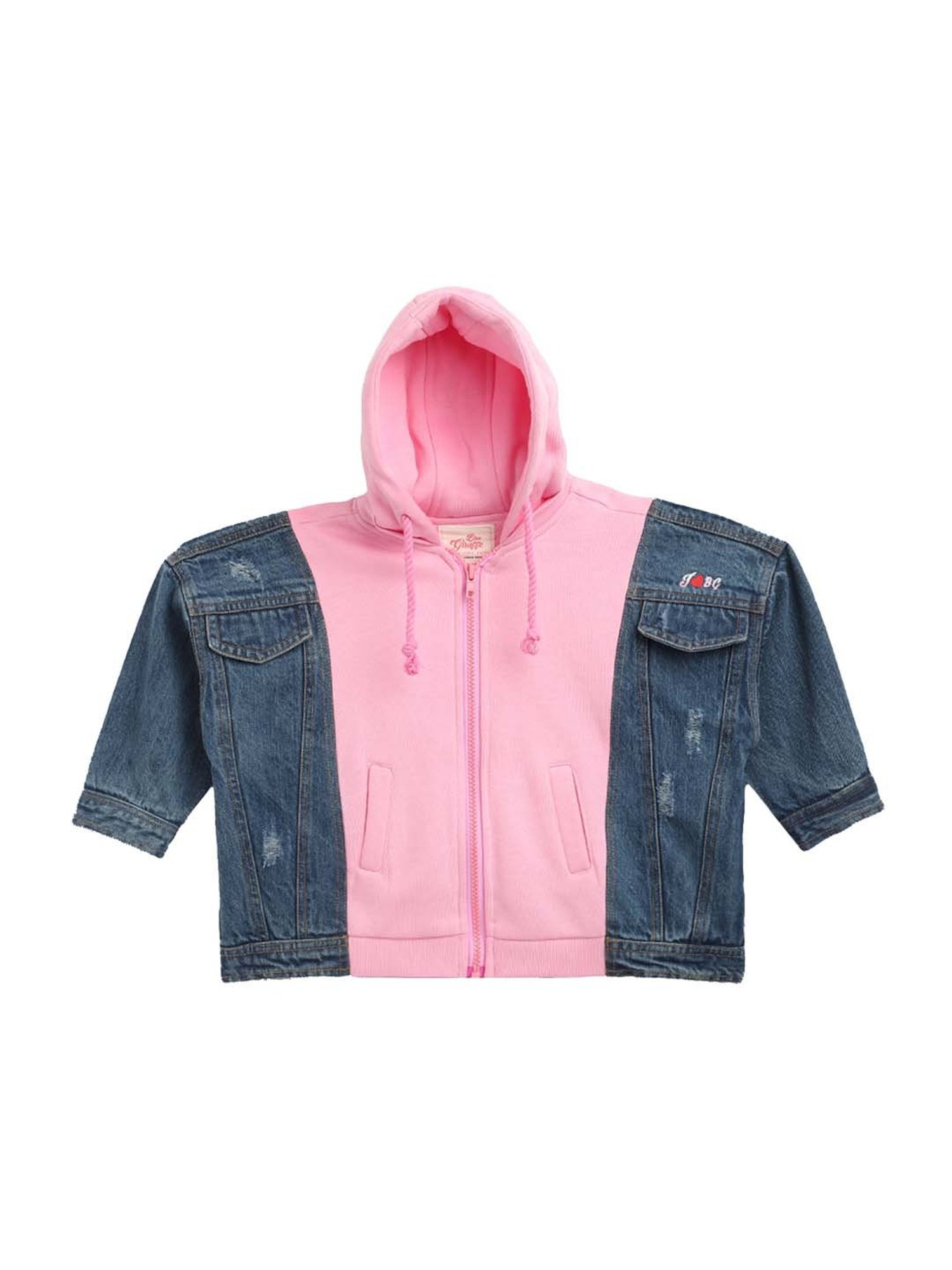Blue Giraffe Kids Multicolor Cotton Jacket