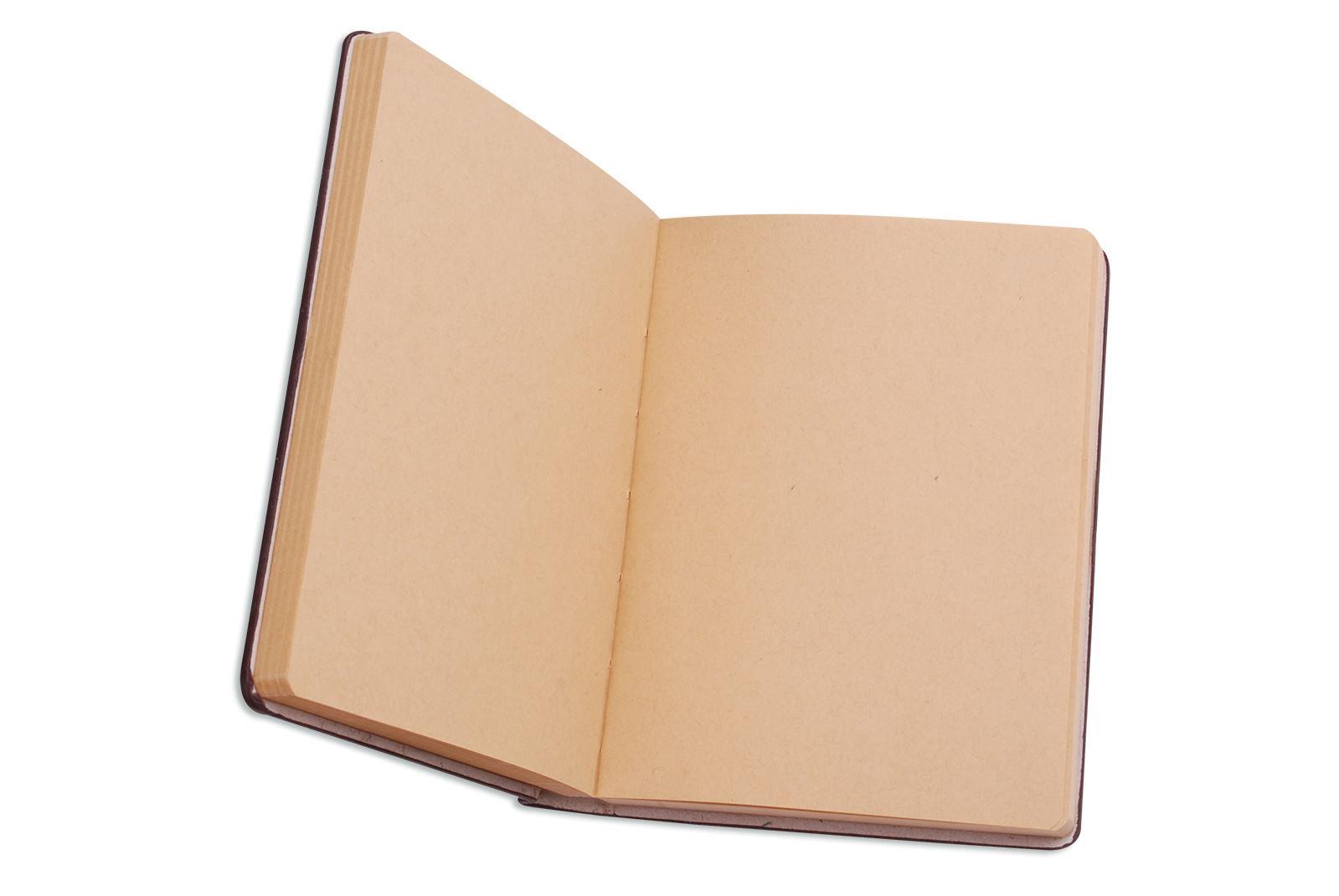 Hellfire Trading PU Leather Pirate Design Map Diary Journal Sketchbook Notebook  - Dark Brown,Treasure Map