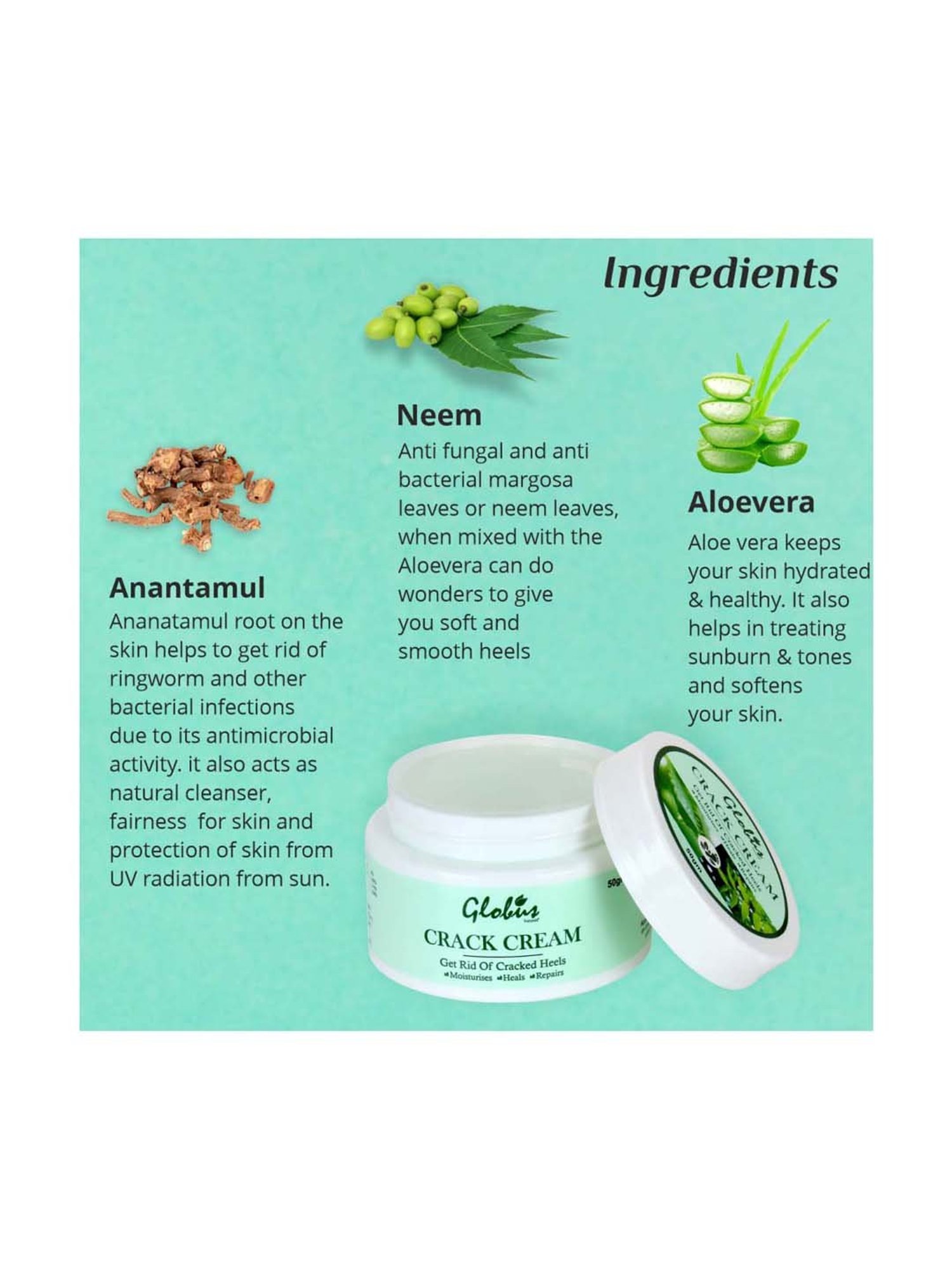 The Hade Calendula Foot Cream - 50 gm