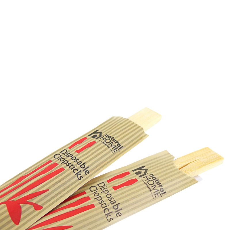Natural Home 20ct Disposable Chopsticks Brown