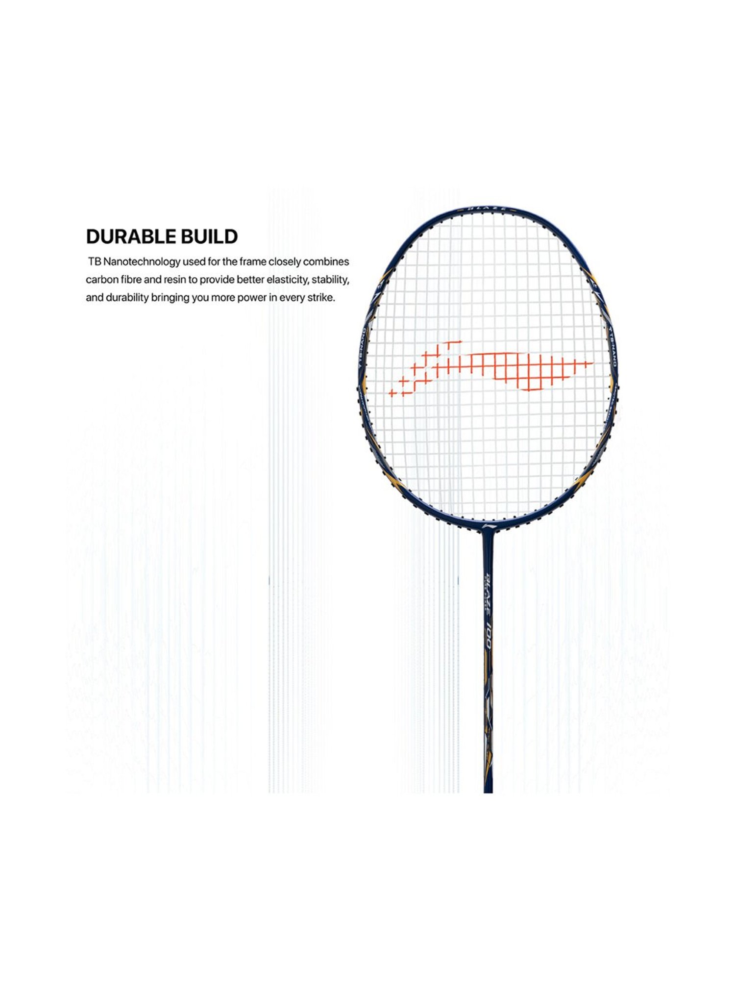 Li-Ning Blaze 100 Badminton Racket (Royal Blue) Size - Medium