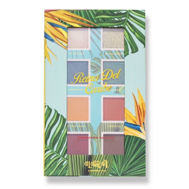 Alamar Eyeshadow Palette - Reina Del Caribe - 0.43oz