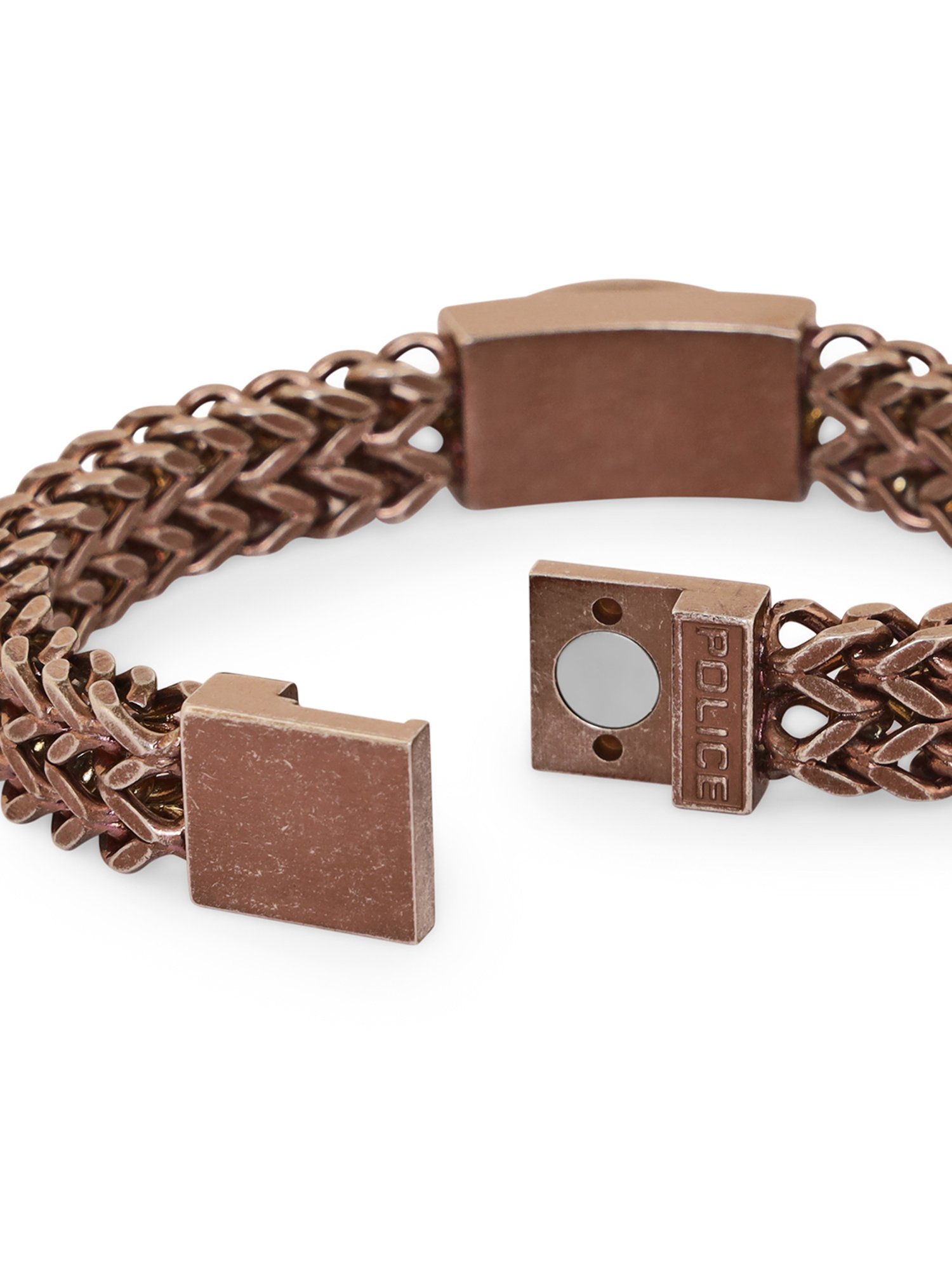 Police P-link Brown Bracelet for Men