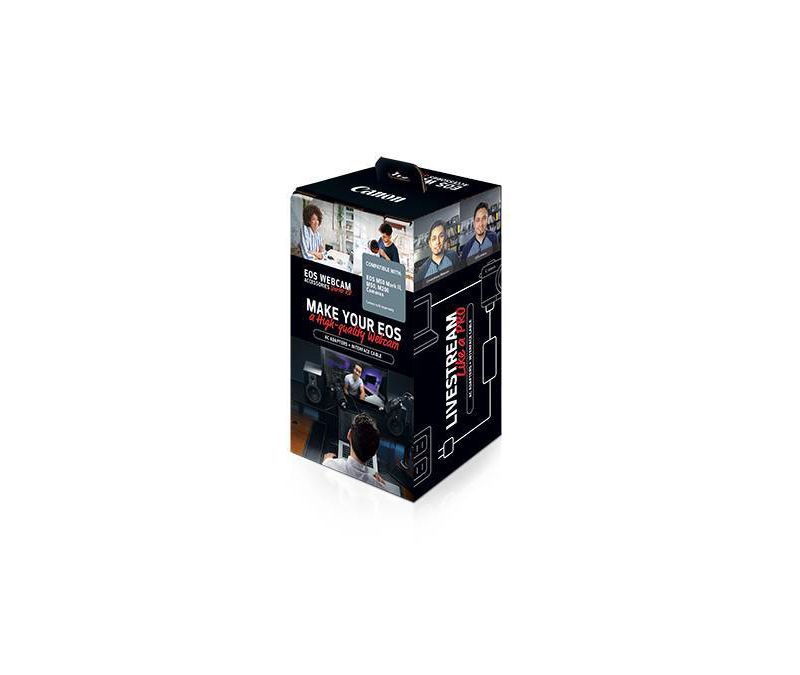 Canon EOS Webcam Accessories Starter Kit for EOS M50 Mark II M50 and M200