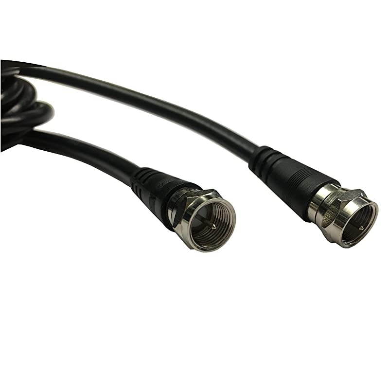 Extention Coaxial Cable 15 Feet with Coaxial Coupler Extend Your Digital TV Antenna Cable