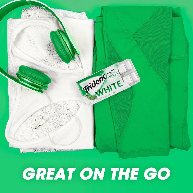 Trident White Spearmint Sugar-Free Gum - 48ct