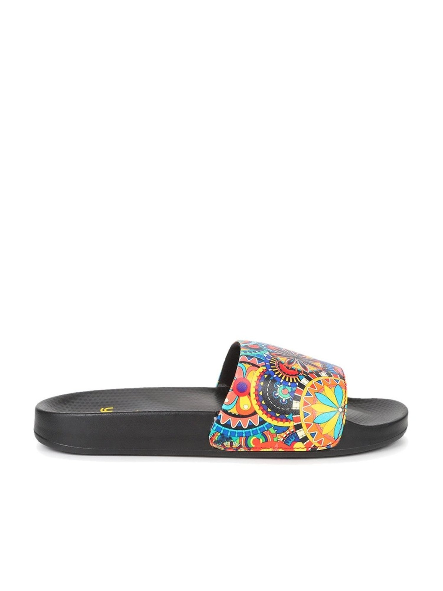 Yoho Women's Tropica Multicolor Slides