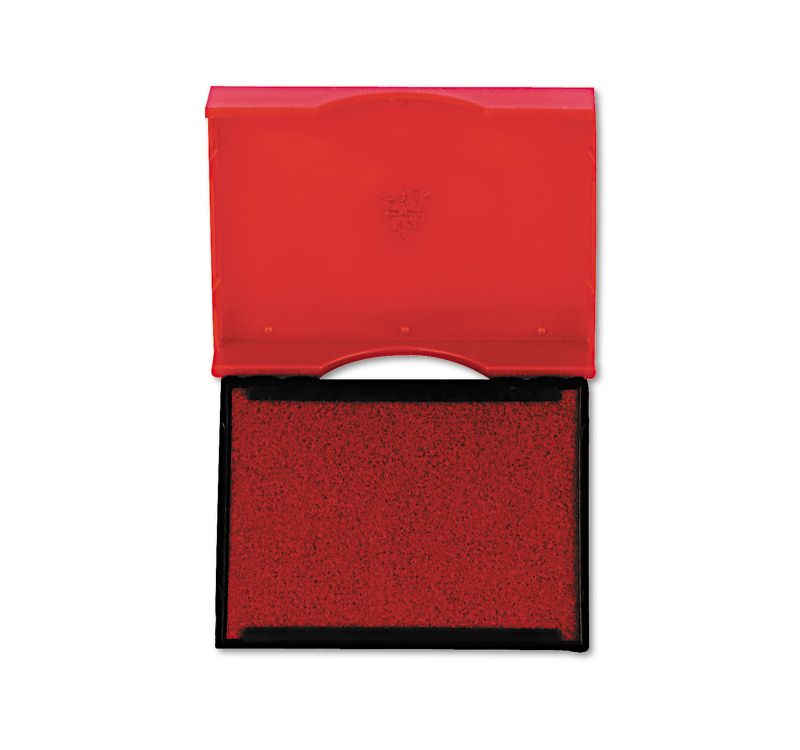 Identity Group Trodat T4750 Stamp Replacement Pad 1 x 1 5/8 Red P4750RD