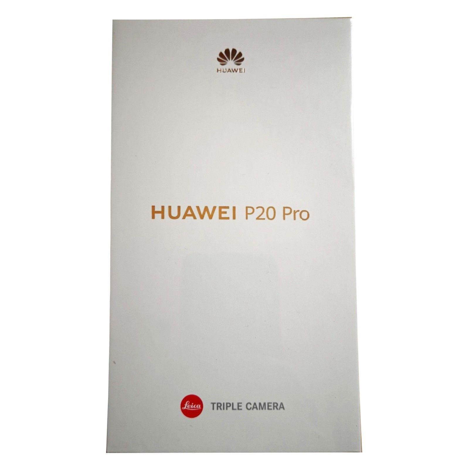 Huawei P20 Pro 128GB Dual-SIM (No CDMA, GSM only) Factory Unlocked 4G/LTE Smartphone (Black)