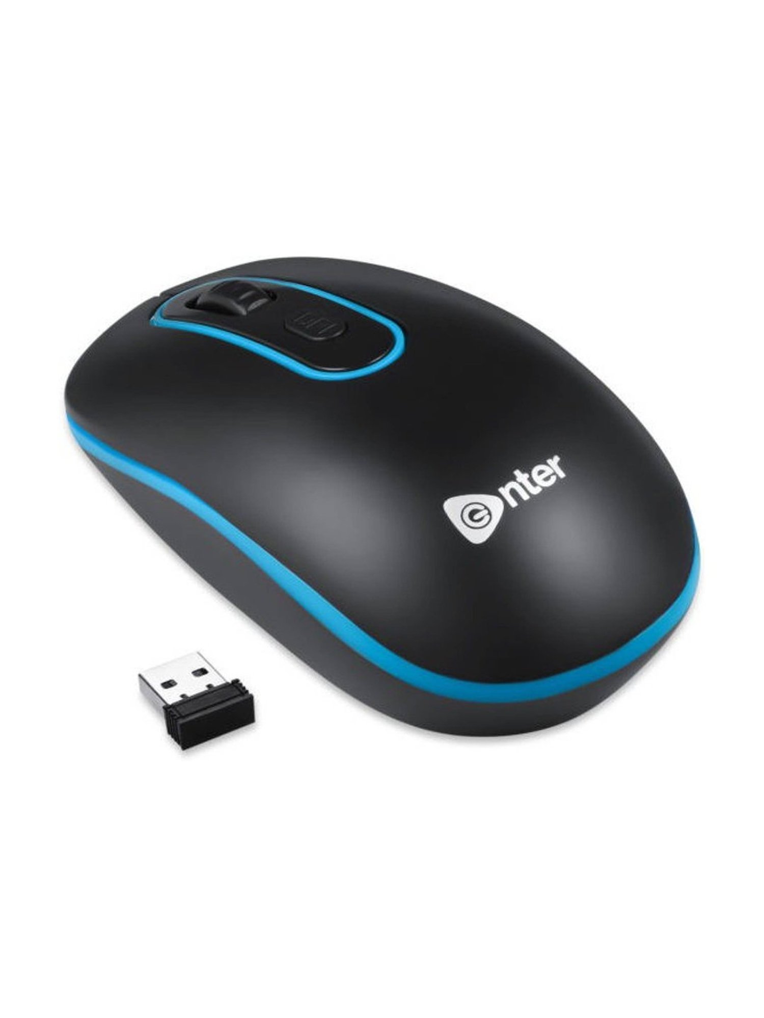 Enter Swish BB Wireless Optical Mouse (USB 2.0, Black)
