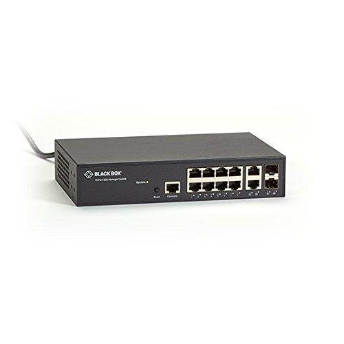 Black Box LGB1110A L2+ Switch Delivers Management Simplicity, Lower Cost Of Ownership, Plus Fiber U