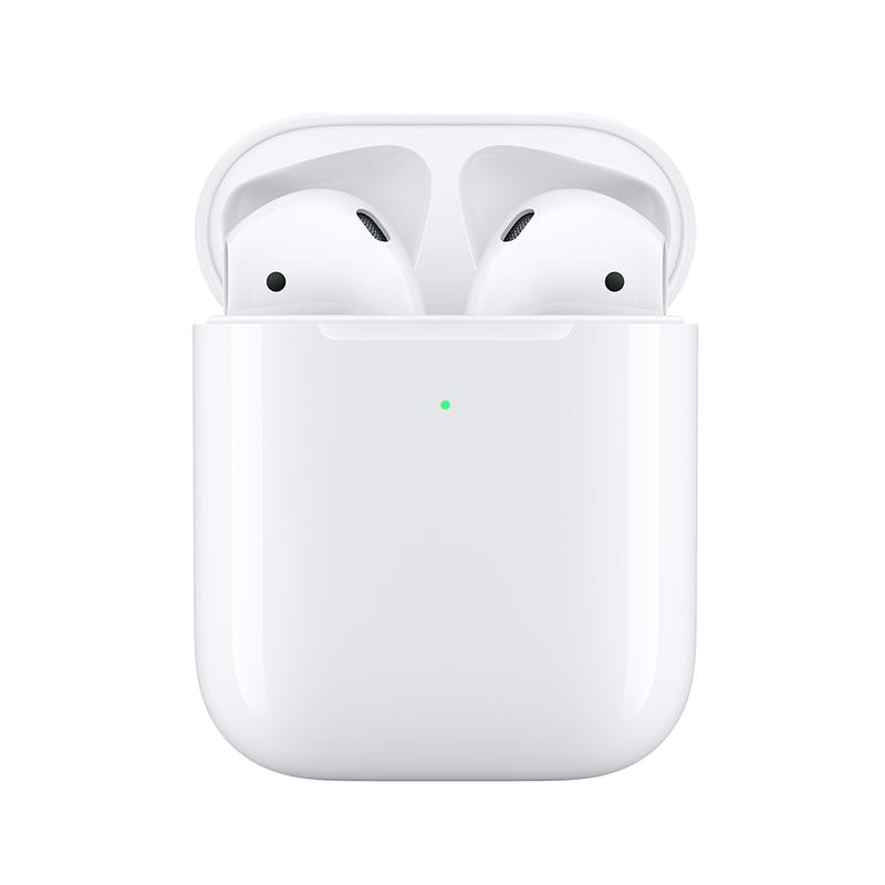 1:1Apple MMEF2AM / AAAAA + Air Pods Bluetooth Earphone Wireless Charging Headset with IOS / Android Charging Case