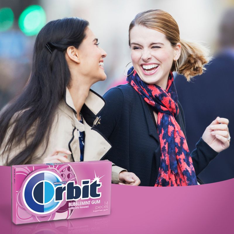 Orbit Bubblemint Sugarfree Gum Multipack - 14 sticks/3pk