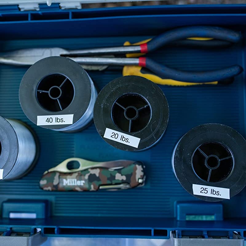 Genuine Ptouch TZES231 Label Tape 12quot 047quot Extra Strength Adhesive Laminated Ptouch Tape Black on White Laminated for Indoor or Outdoor Use Water Resistant 262 Feet 8M SinglePack