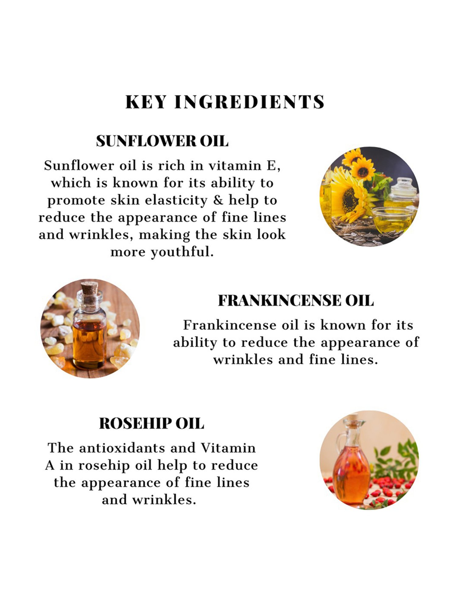 Iris Cosmetics All-Natural Anti Aging Face Oil - 30 ml