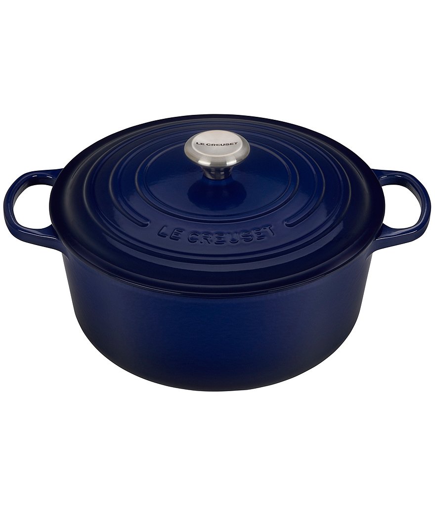 Le Creuset 7.25-qt Round Enameled Cast Iron Dutch Oven with Stainless Steel Knobs