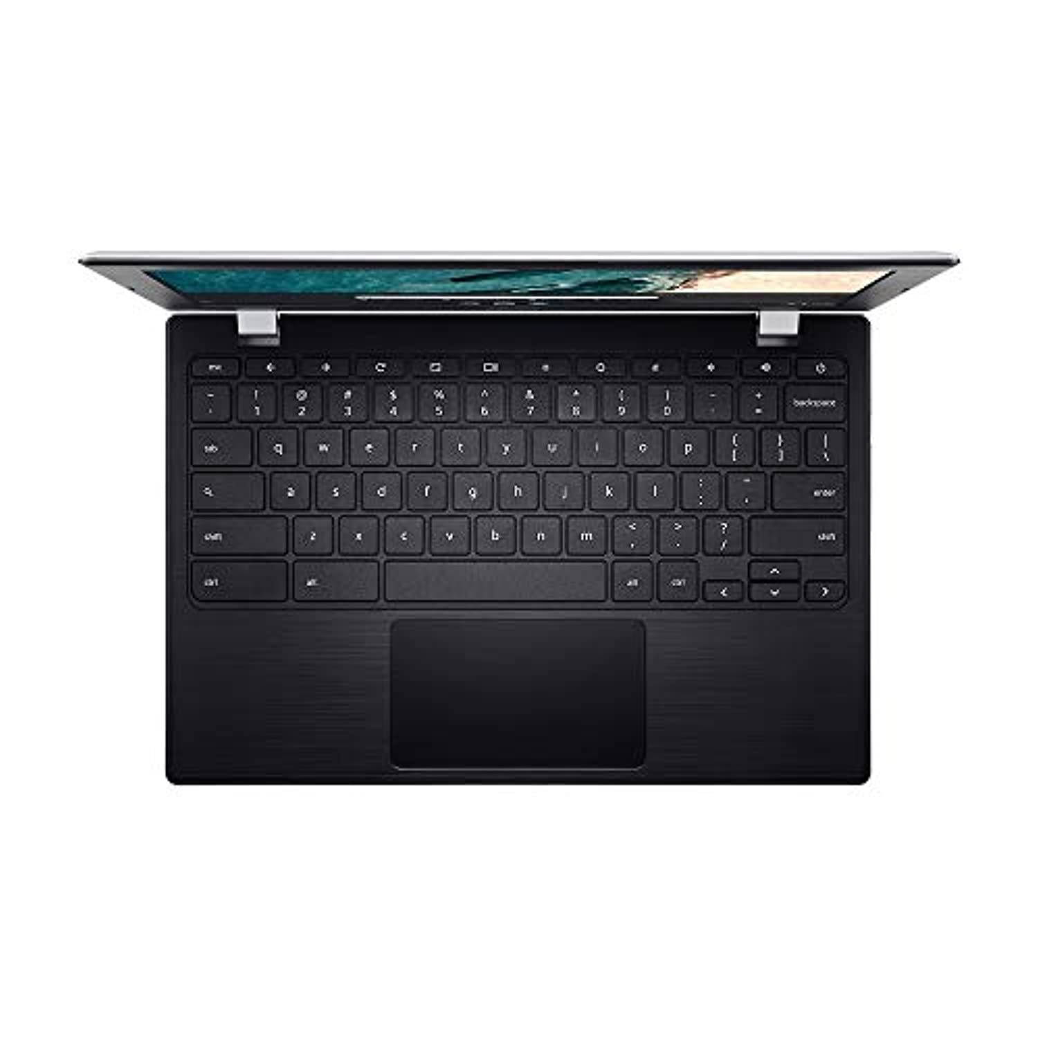 2021 Acer Chromebook 311, 11.6" HD IPS Laptop Computer, Intel Celeron N4020 CPU, 4GB RAM, 32GB eMMC, Dual speakers, HDR camera, Intel UHD Graphics 600, USB-C, Chrome OS, Silver, 32GB SnowBell USB Card