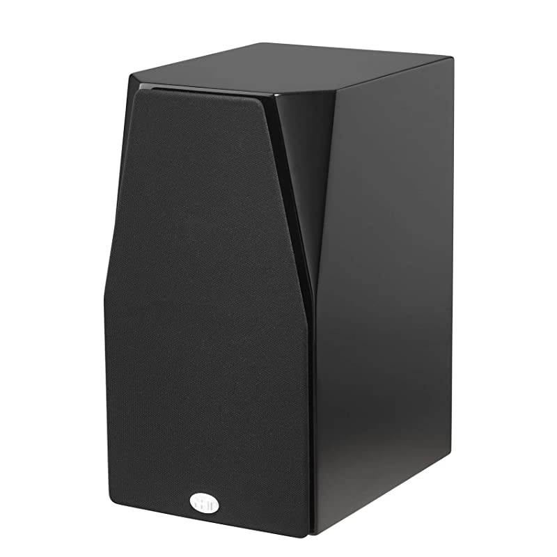 C Series C-3 Premium Sealed Box 3-Way Bookshelf Speaker, Single, High Gloss Black