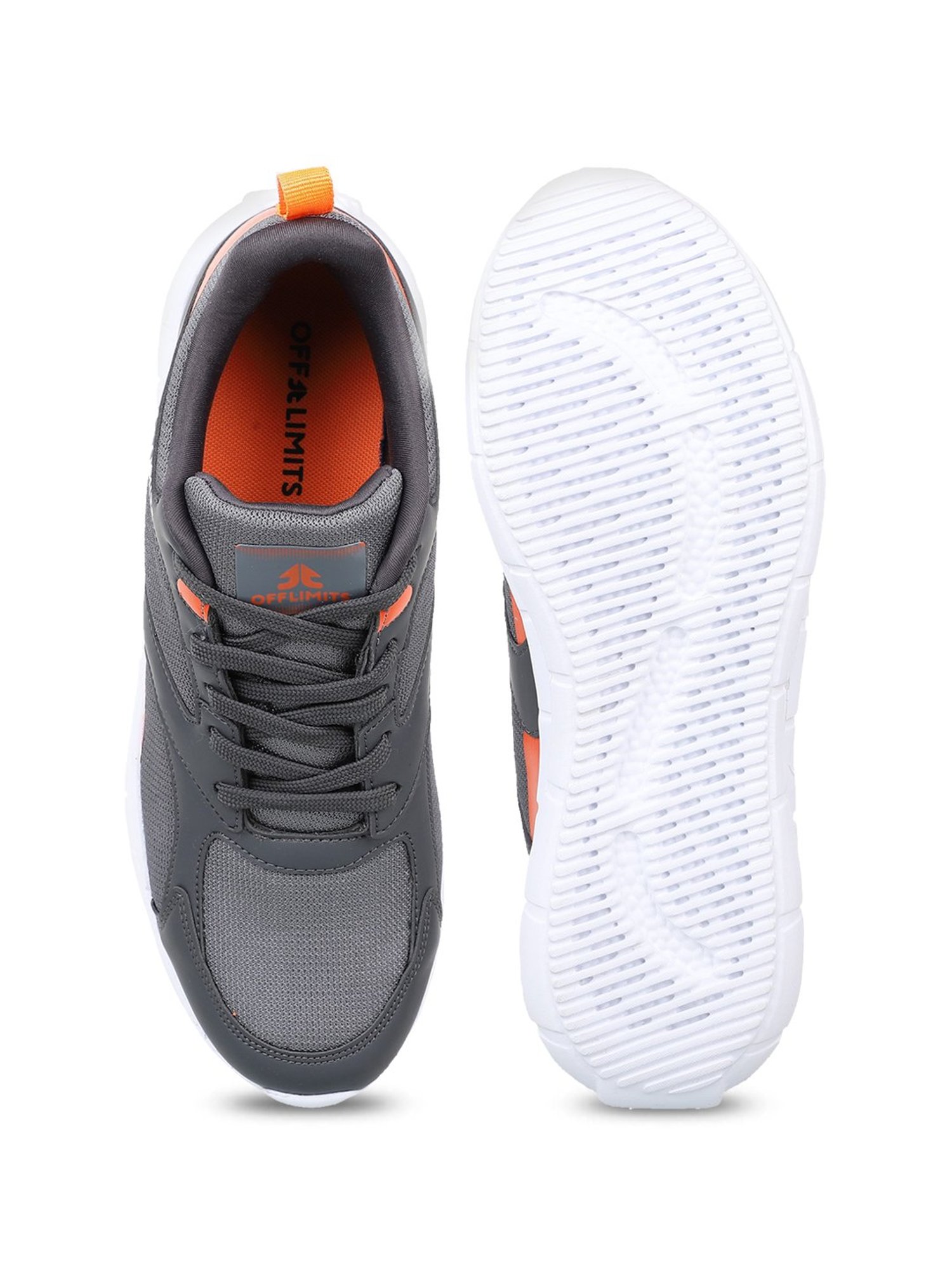 OFF LIMITS Men's Grey Running Shoes
