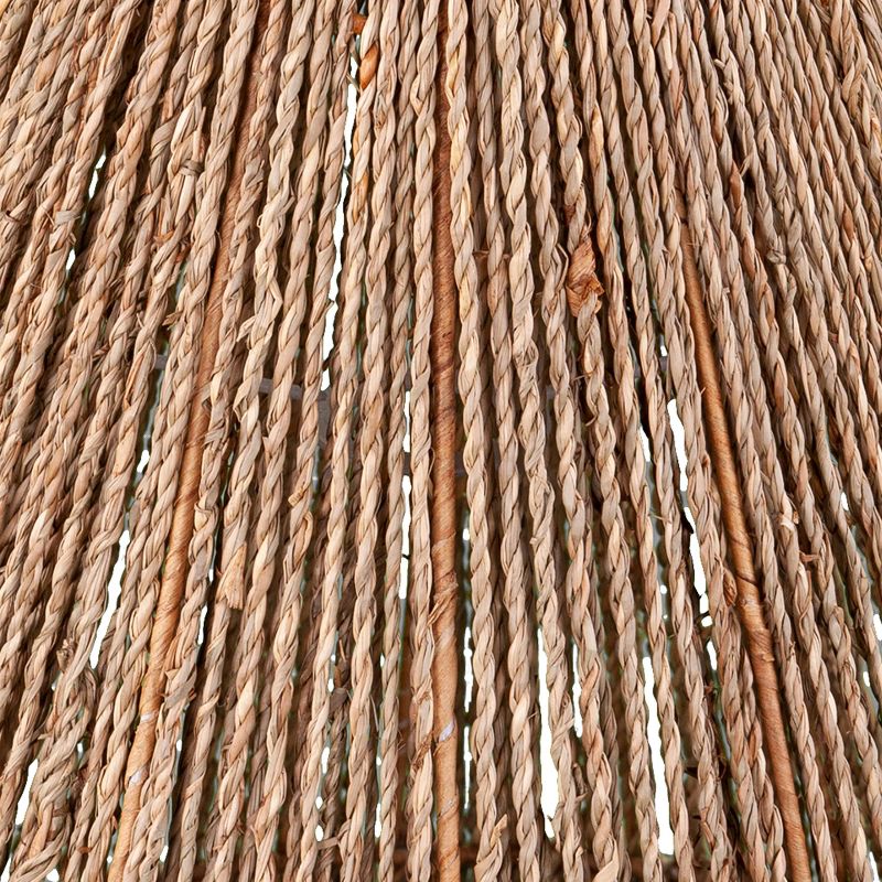 Springcrest Off-White White Drum Lamp Shade Modern Silver Circles 15x16x11 - Spider