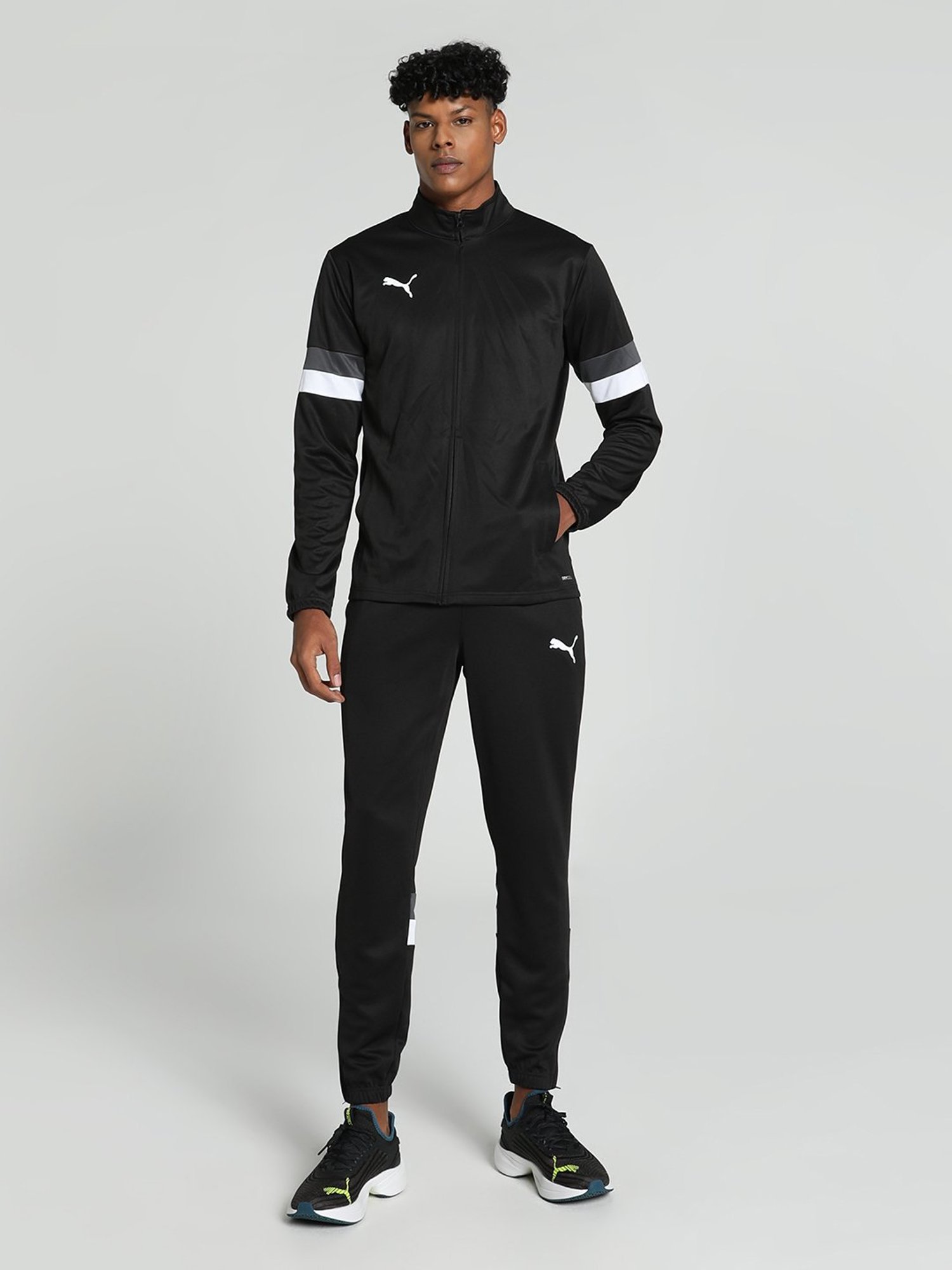 Rock.It Blue Regular Fit Printed TrackSuit