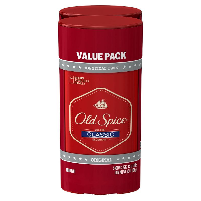Old Spice Classic Original Deodorant Twin Pack - 6.5oz
