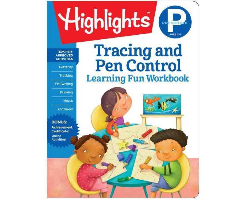 Tracing and Pen Control, Preschool -  Workbook (Paperback)