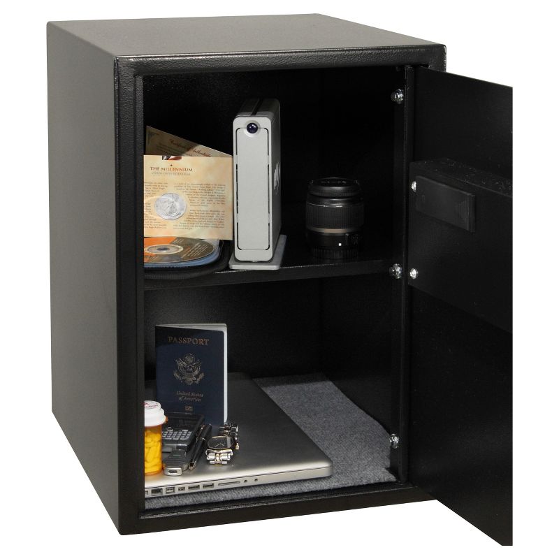 Honeywell Small Steel Security Safe 5101DOJ - Black
