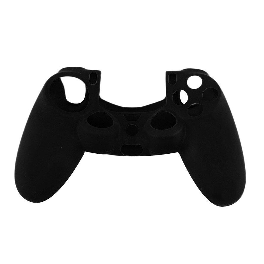 New Soft Silicone Rubber Gel Skin Non-slip Case Cover for PS4 Controller