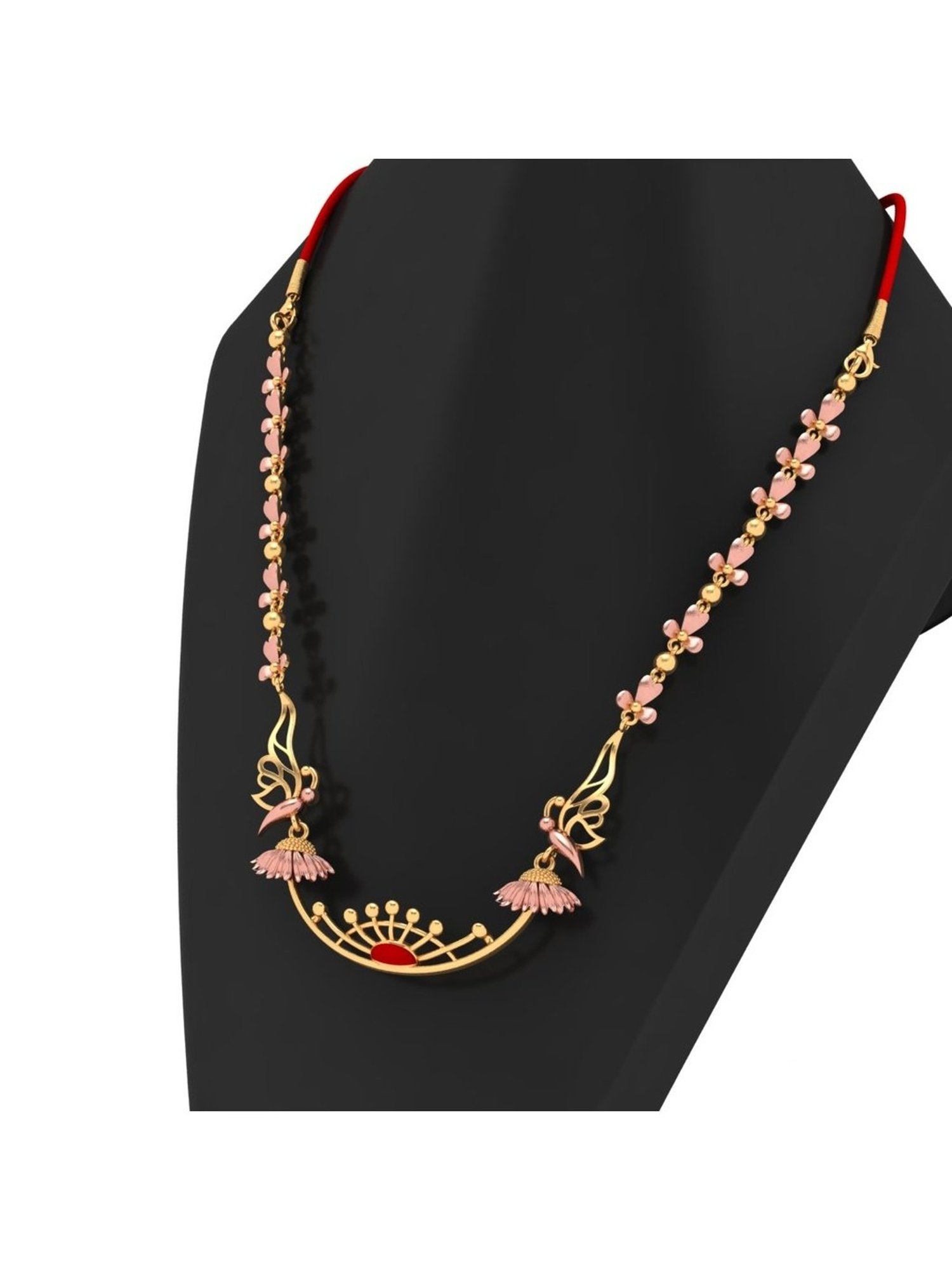 P.C. Chandra Jewellers 14k Yellow Gold Special Design Necklace