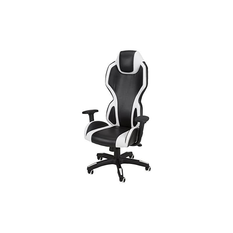 A.I. - High-Back Gaming Chair by  F.C, White/Black