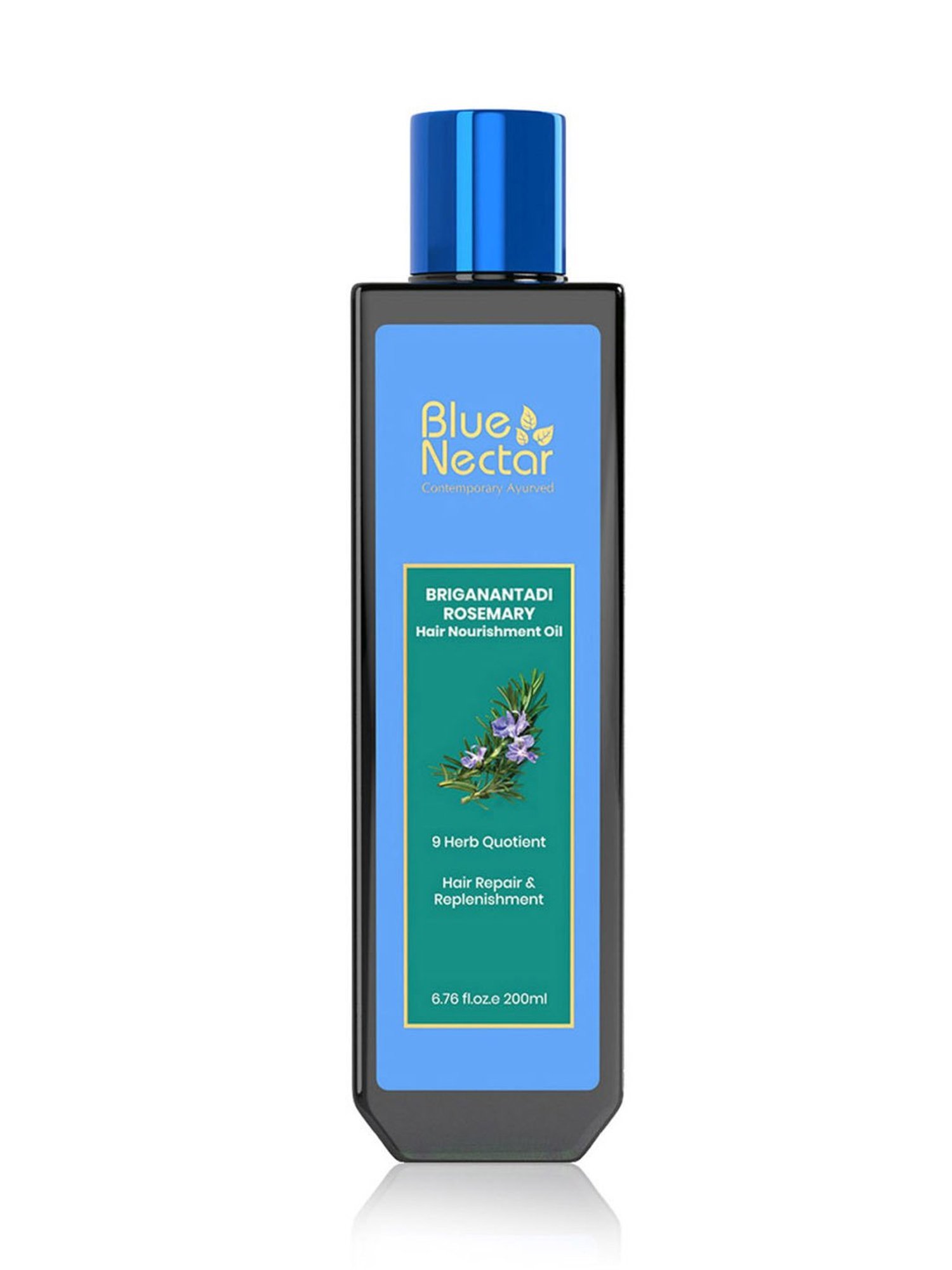 Blue Nectar Briganantadi Rosemary Hair Nourishment Oil - 200 ml