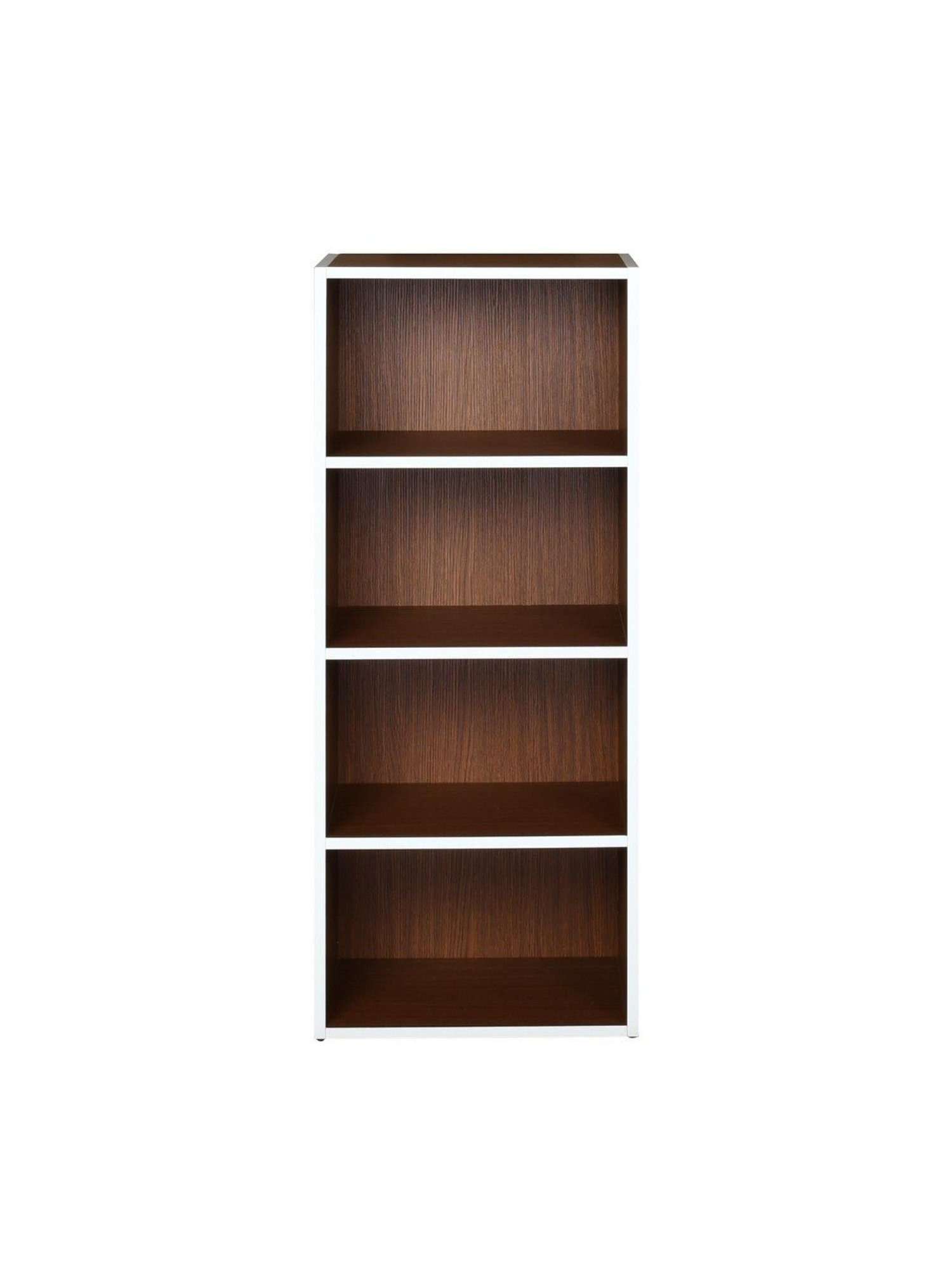 Nilkamal Halo Urban Walnut Engineered Wood 4 Tier Storage Cabinet