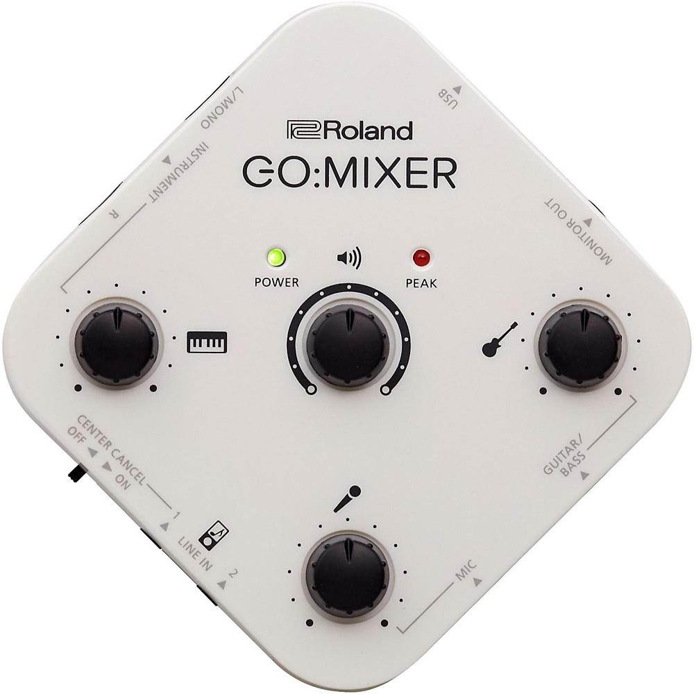 Roland GOMIXER Portable Plug and Play Audio Mixer for Smartphones & Desktops