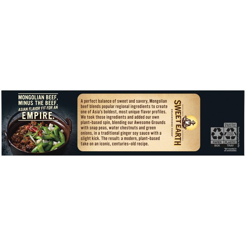 Sweet Earth Awesome Mongolian Beefless Bowl - 8.5oz