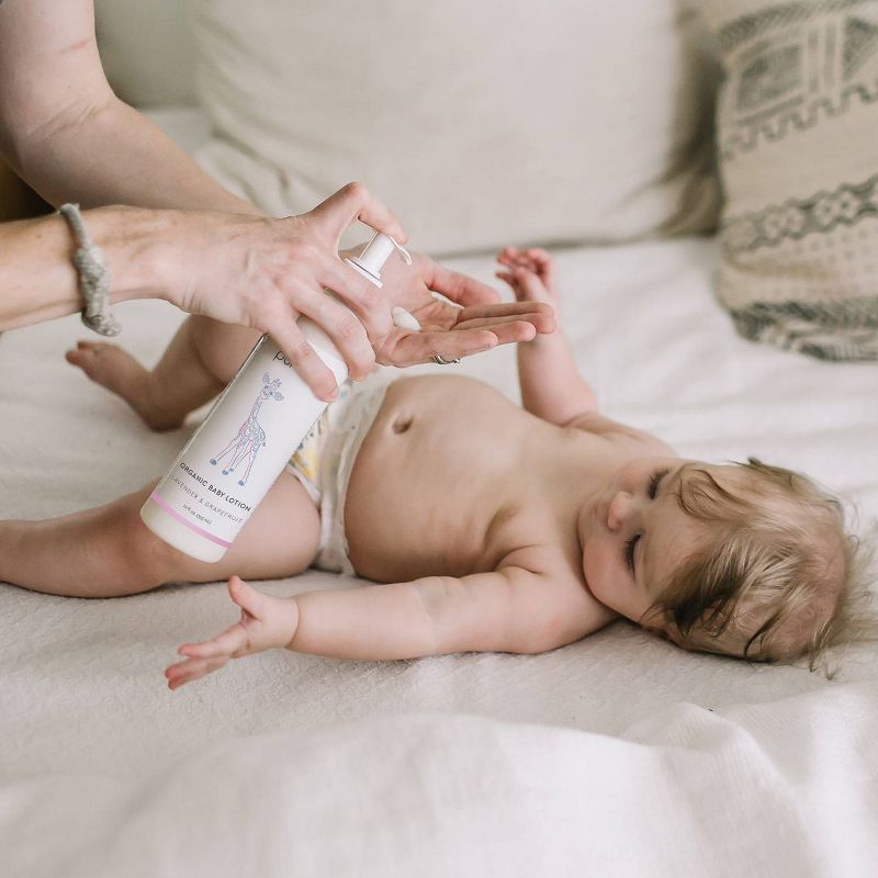 Puracy Organic Baby Lotion Natural Calming Moisturizer Lavender & Grapefruit - 12 fl oz