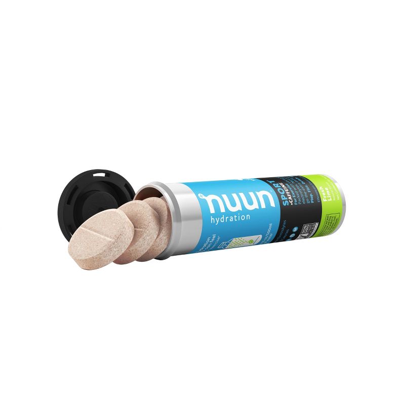 Nuun Hydration Caffeine Sport Drink 10ct - Fresh Lime
