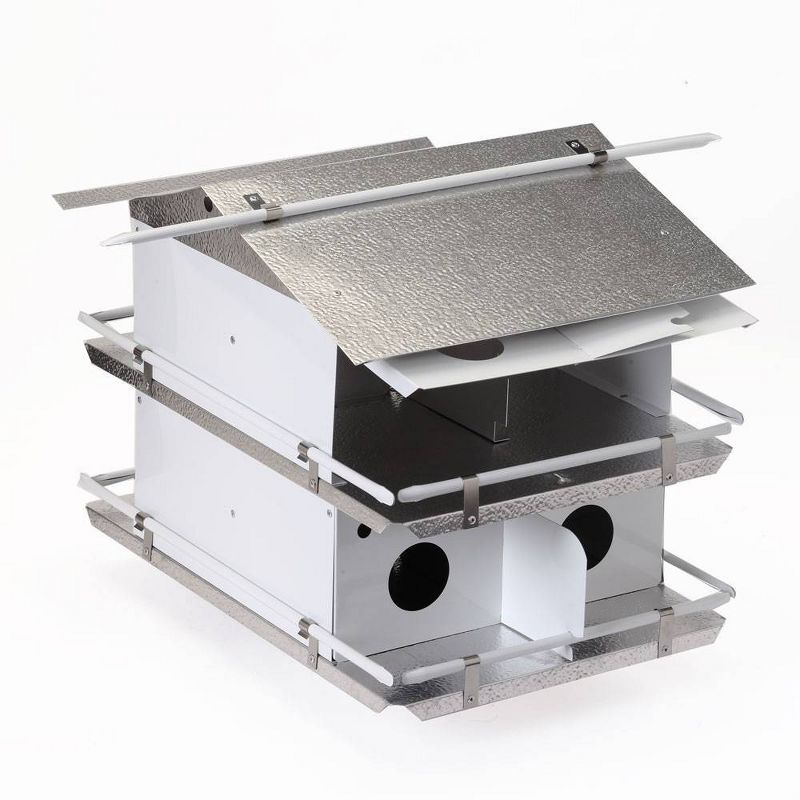 Birds Choice 7" Coates Original Purple Martin Bird House White