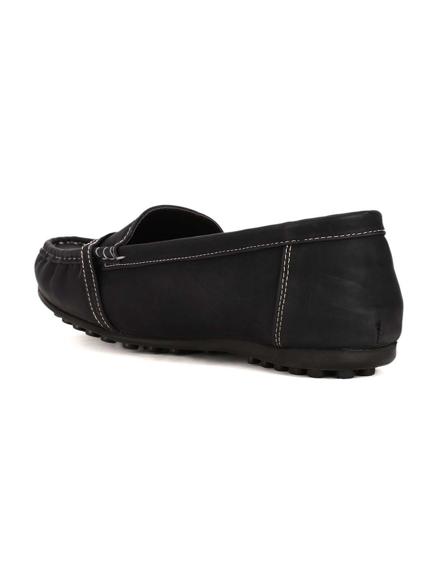 Bata Women's Black Casual Loafers