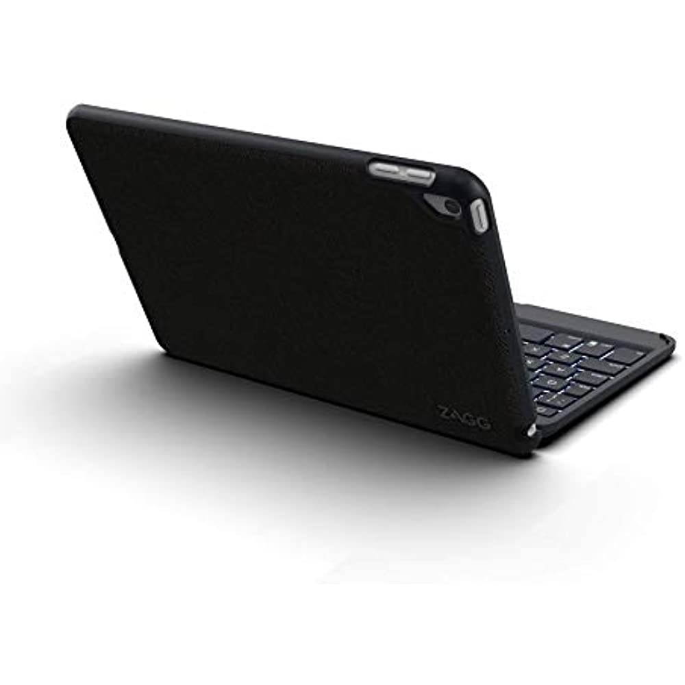 ZAGG Messenger Folio - Bluetooth Tablet Keyboard - Non-Backlit - Made for Apple iPad Mini 5 (7.9") &ndash; Charcoal