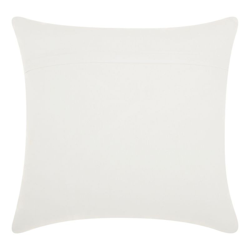 DJ Glitter Kitten Square Throw Pillow White/Gold - Mina Victory
