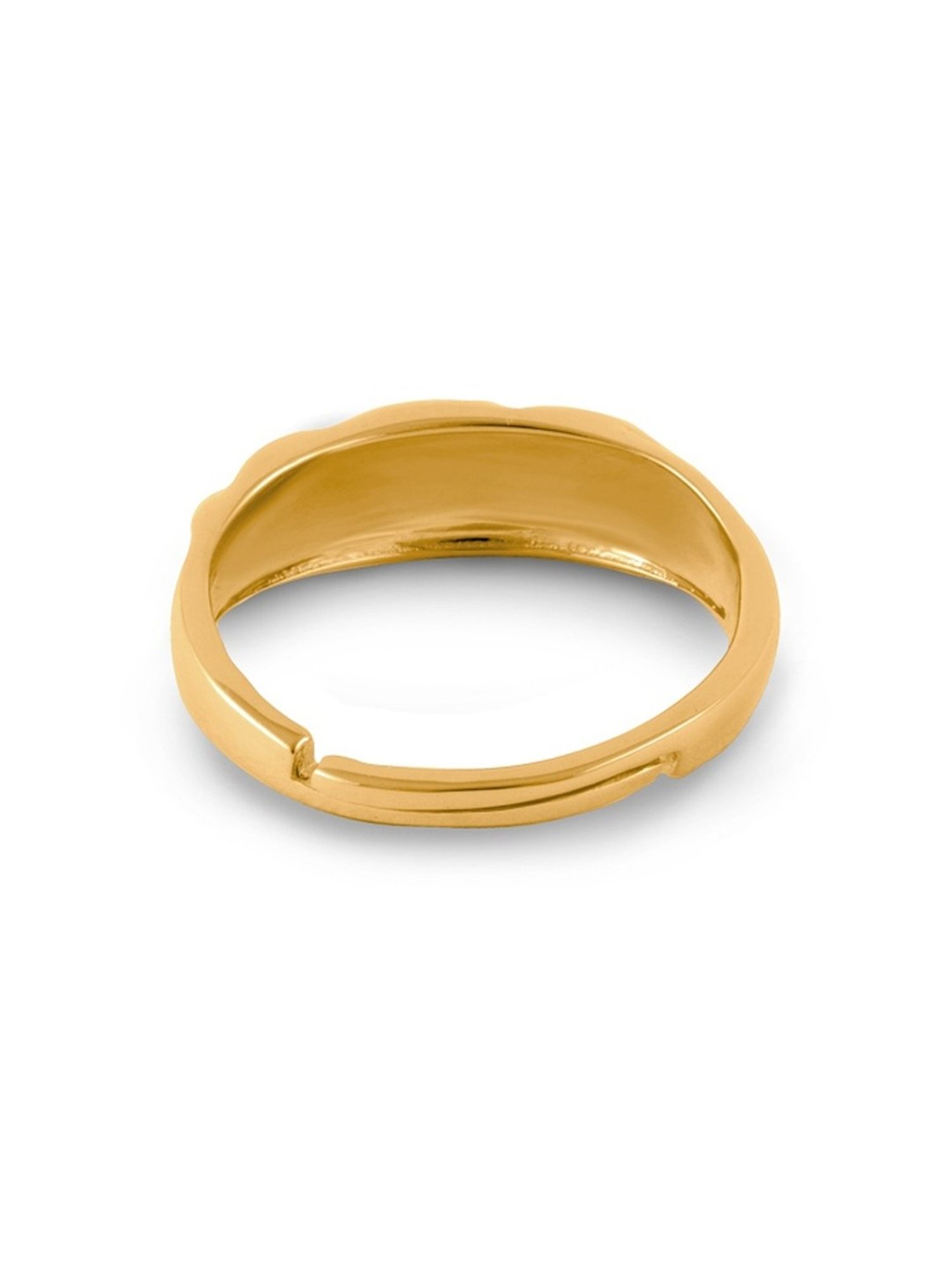 Palmonas Bold Gold Vermeil Ring