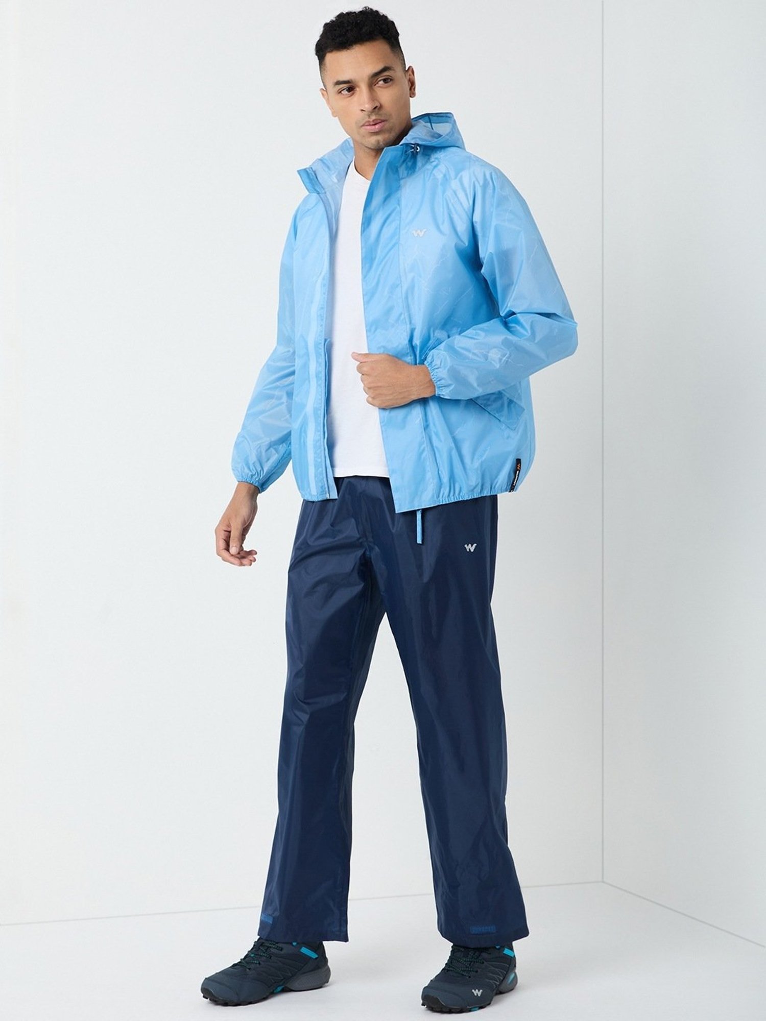 Wildcraft Ariel Blue Regular Fit Raincoat Set