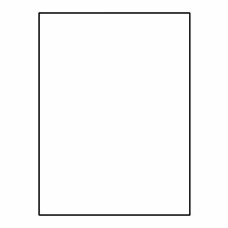 Letterhead, 8-1/2" x 11", 24#, Bright White (96% Brightness), Acid Free, Vellum Imaging Finish (Box of 500)