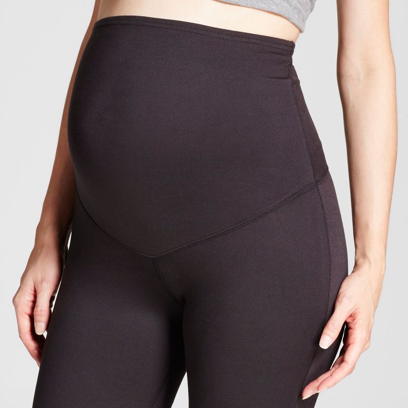 Maternity Overbelly Panel Leggings - Isabel Maternity by Ingrid & Isabel™ Black M