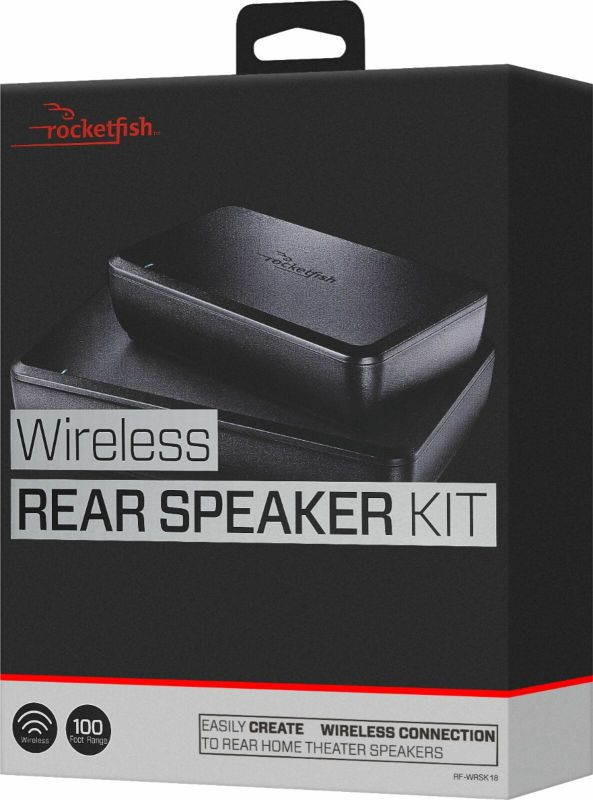 Rocketfish- Wireless Rear Speaker Kit